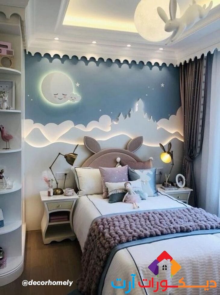 اوض نوم جبس بورد غرف الأطفال اوض نوم جبس بورد غرف الأطفال