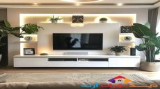 جبس بورد شاشات مودرن واشكال ديكور البلازما 2026