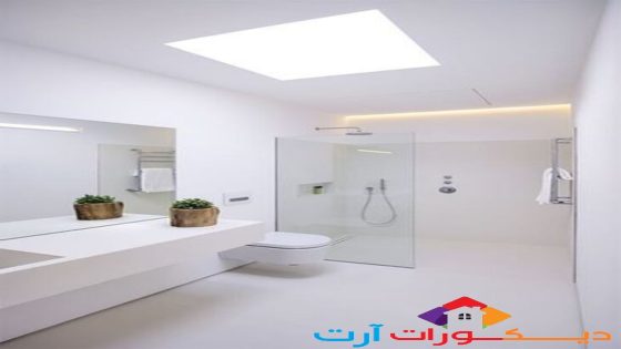 جبس للحمامات الصغيره و اشكال اسقف حمامات مودرن 2026