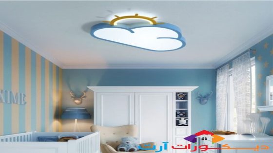 ديكورات دهانات غرف اطفال حديثة ساده و اوض مودرن 2026